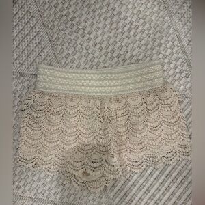 American Rag Beige Lace Shorts